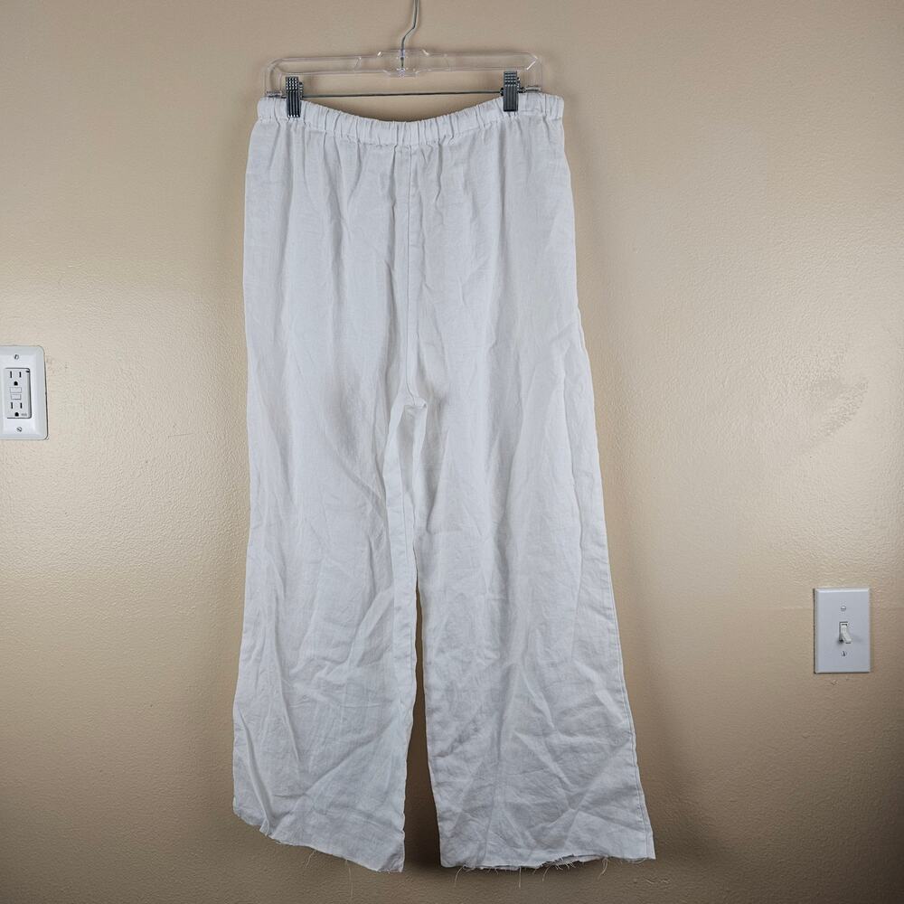 Reformation Olina Linen Pant - White - Picture 6 of 10
